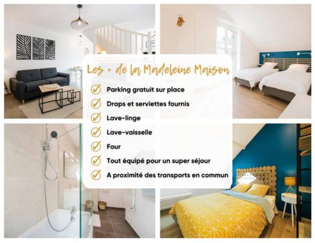 La Madeleine Maison *T3* Daire Orléans Dış mekan fotoğraf